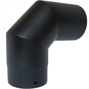 Smooth 90° Elbow 125mm